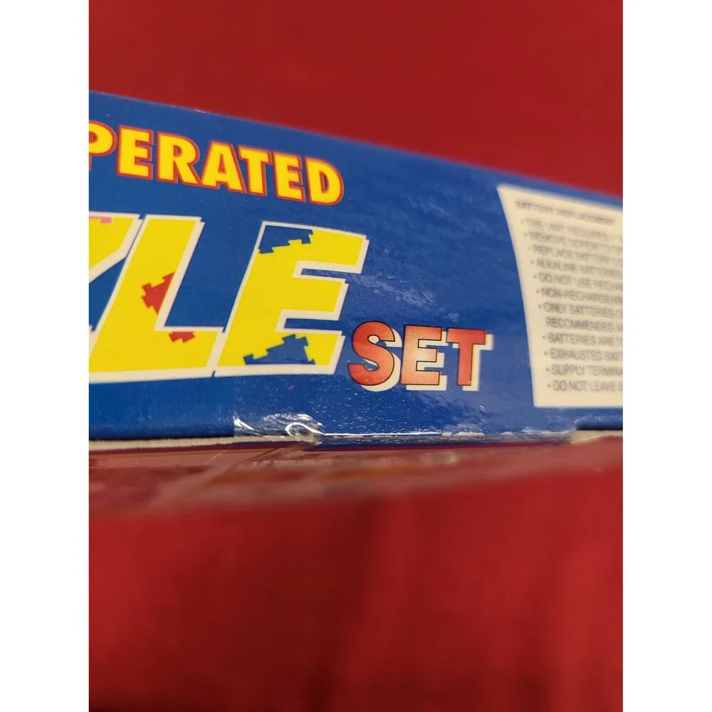 NEW Vintage Battery Operated Airplane Puzzle Set Collector's Edition S-1779 NIB